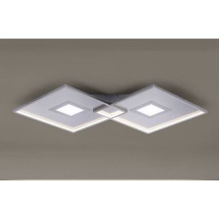 Paul Neuhaus 8378-55 - LED Prigušiva plafonjera AMARA LED/45W/230V sjajni krom + Daljinski upravljač