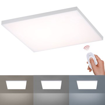 Paul Neuhaus 8492-16 - LED prigušiva nadgradni panel bez okvira LED/35W/230V + daljinski upravljač