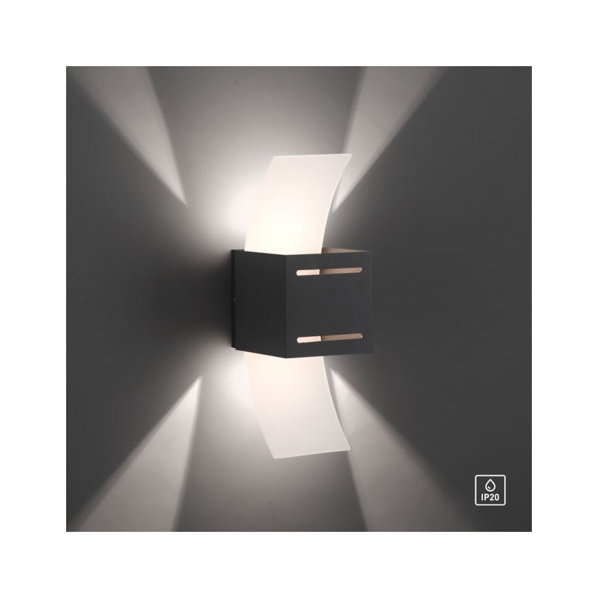 Paul Neuhaus 9007-13 - Zidna lampa ORMA 1xG9/40W/230V crno