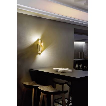 Paul Neuhaus 9030-12 - LED Zidna lampa NEVIS LED/6W/230V zlatna
