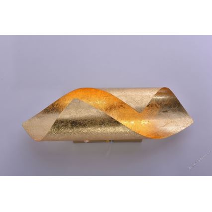 Paul Neuhaus 9030-12 - LED zidna svetiljka NEVIS LED/6W/230V zlatna