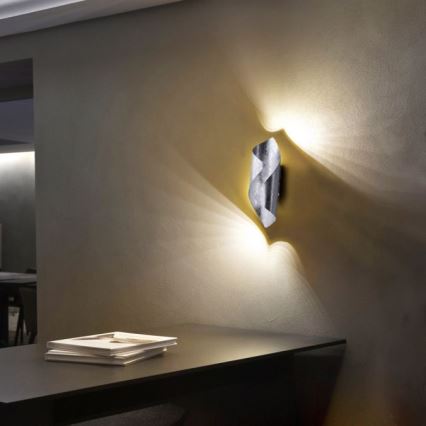 Paul Neuhaus 9030-21 - LED Zidna lampa NEVIS LED/6W/230V srebrno