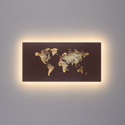 Paul Neuhaus 9056-48 - LED Zidna dekorativna lampa MAP LED/25W/230V 3000K