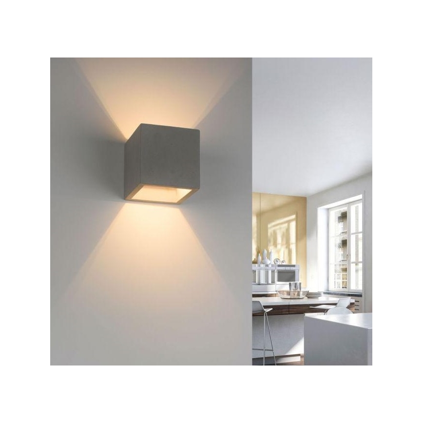 Paul Neuhaus 9069-22 - Zidna lampa ETON 1xG9/25W/230V beton
