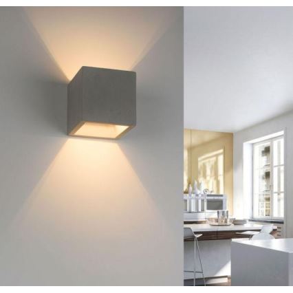 Paul Neuhaus 9069-22 - Zidno svetlo ETON 1xG9/25W/230V beton