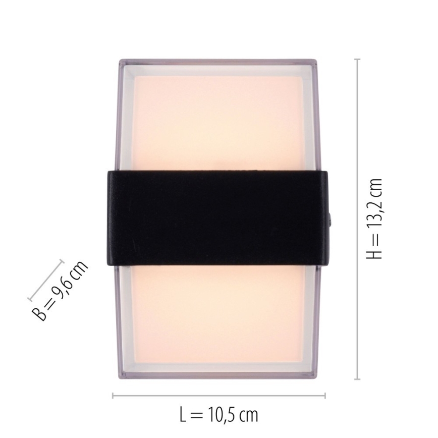 Paul Neuhaus 9480-13 - LED Spoljna zidna lampa CARA LED/8W/230V IP44
