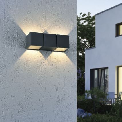 Paul Neuhaus 9658-13 - LED Spoljna zidna lampa MARCEL 2xLED/4W/230V IP54