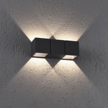 Paul Neuhaus 9658-13 - LED Spoljna zidna lampa MARCEL 2xLED/4W/230V IP54