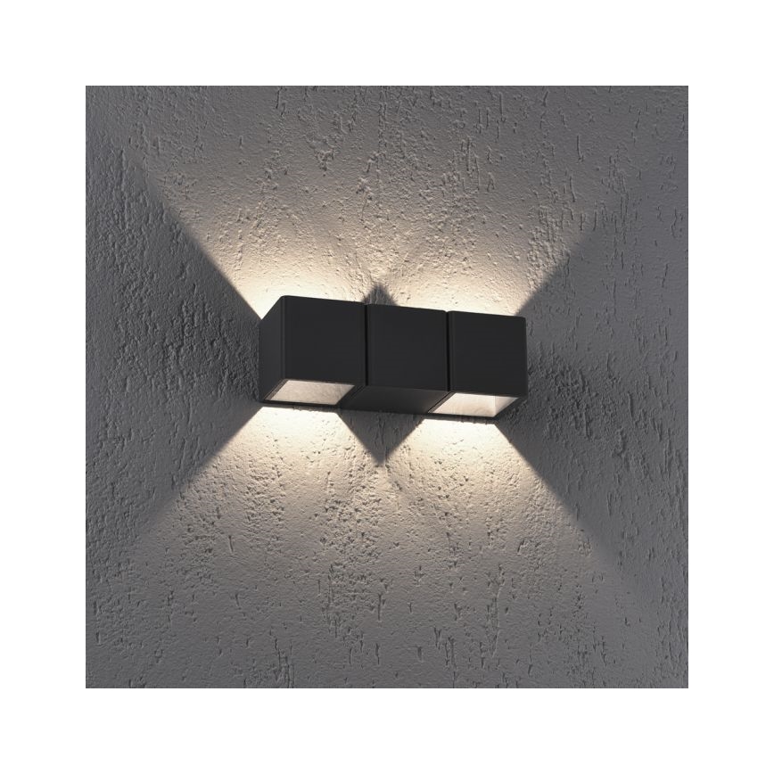 Paul Neuhaus 9658-13 - LED Spoljna zidna lampa MARCEL 2xLED/4W/230V IP54
