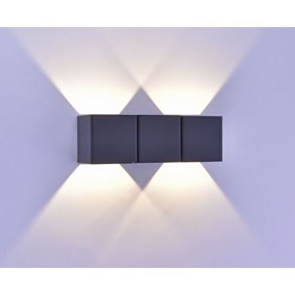 Paul Neuhaus 9658-13 - LED Spoljna zidna lampa MARCEL 2xLED/4W/230V IP54