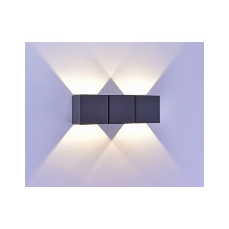 Paul Neuhaus 9658-13 - LED Spoljna zidna lampa MARCEL 2xLED/4W/230V IP54