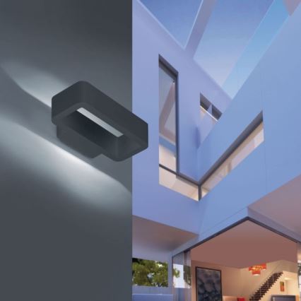 Paul Neuhaus 9668-13 - LED spoljašnje zidno svetlo HENDRIK LED/5,2W/230V IP54