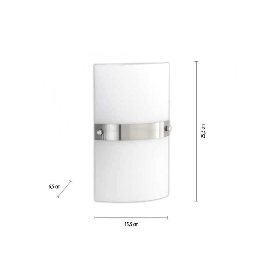 Paul Neuhaus 9846-55 - Zidna svetiljka SQUARE 2xE14/40W/230V