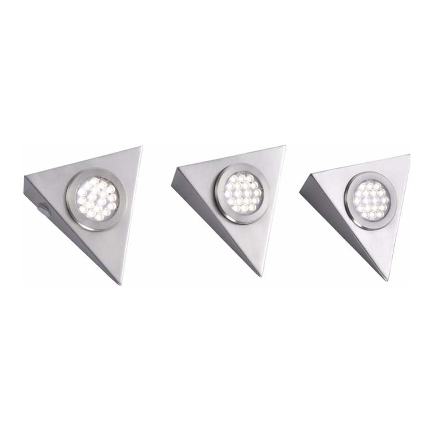 Paul Neuhaus L1116-55-3 - SET 3x LED rasveta za nameštaj CARLOS LED/2,5W/230V 3000-6500K