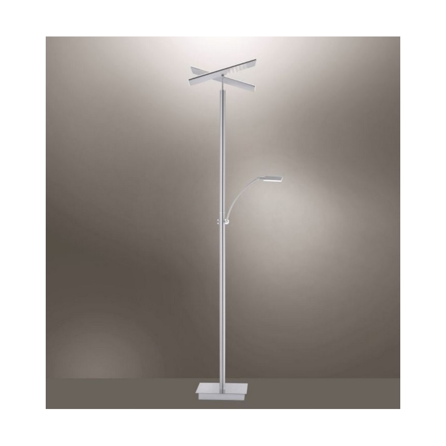 Paul Neuhaus 687-55 - LED Prigušiva podna lampa ARTUR 2xLED/27W+1xLED/6W/230V