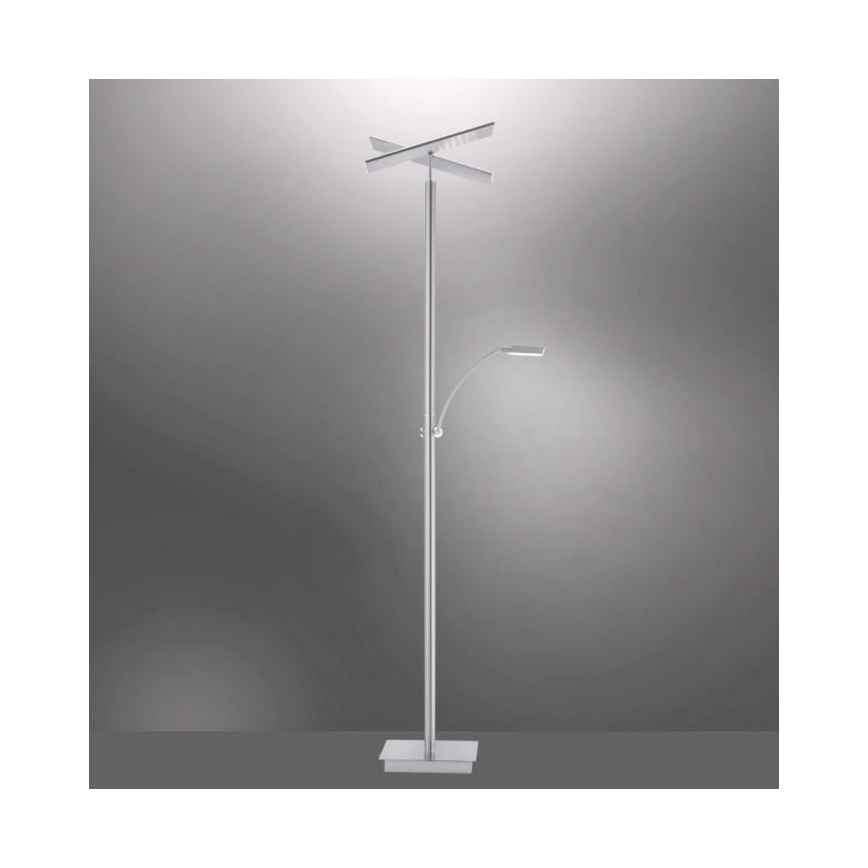 Paul Neuhaus 687-55 - LED Prigušiva podna lampa ARTUR 2xLED/27W+1xLED/6W/230V