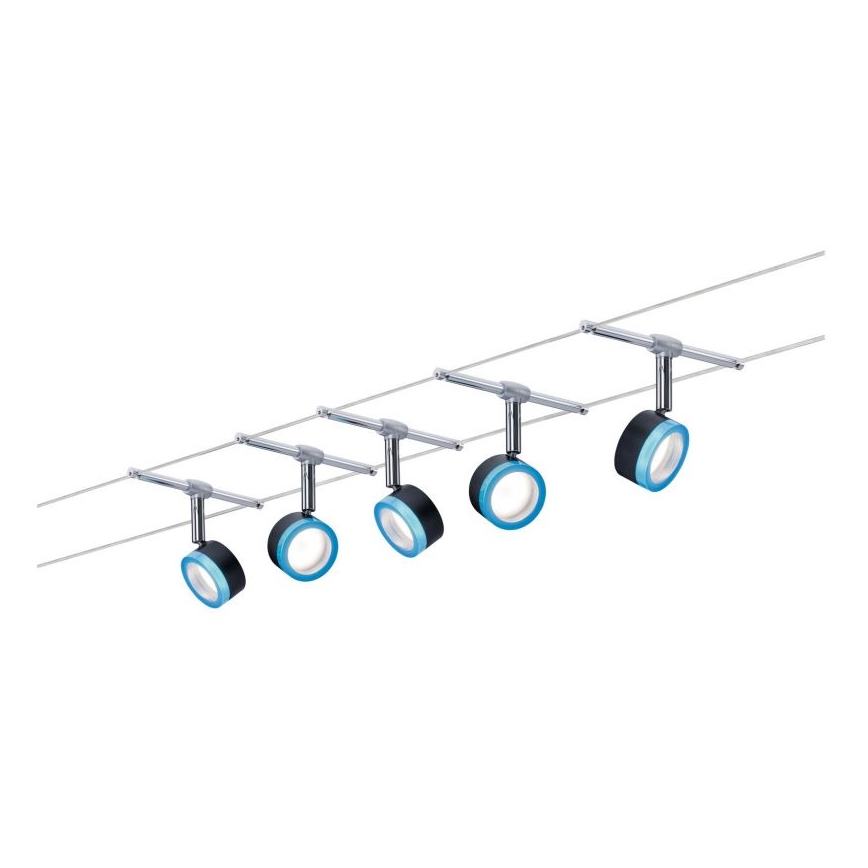 Paulmann 3982 - Set 5xLED/4W Reflektorska lampa za sastav sajli TIP 230V