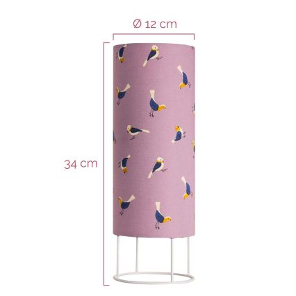 Paulmann 48044 - 1xE14/20W Dečija stona lampa CUTE BIRD 230V