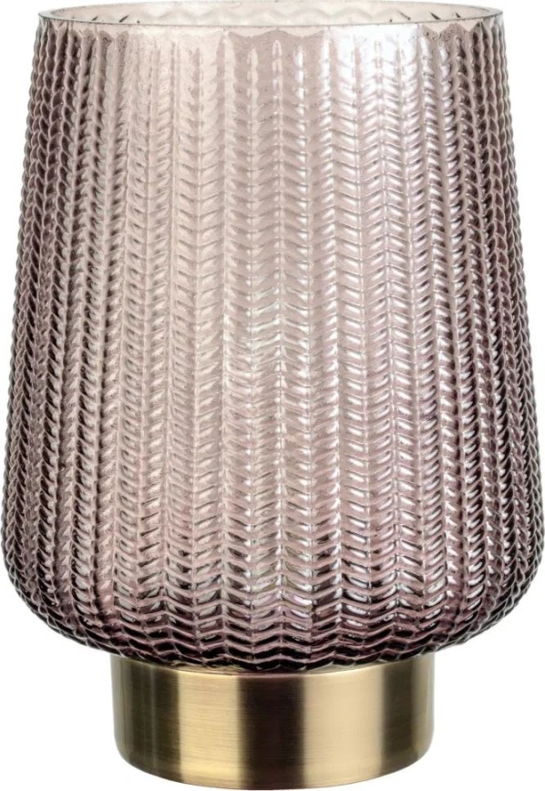 Paulmann 48137 - LED-1xE27/0,8W Stona lampa GLAMOUR 3xAA/4,5V roze
