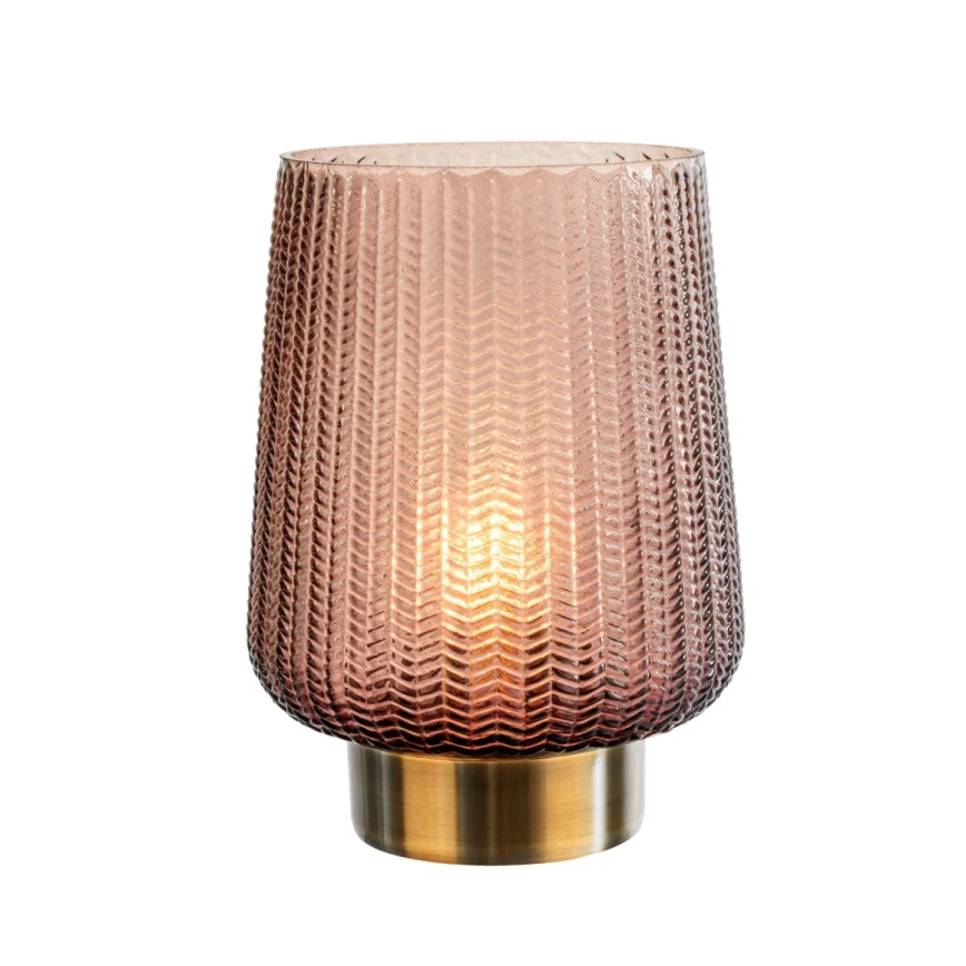 Paulmann 48137 - LED-1xE27/0,8W Stona lampa GLAMOUR 3xAA/4,5V roze