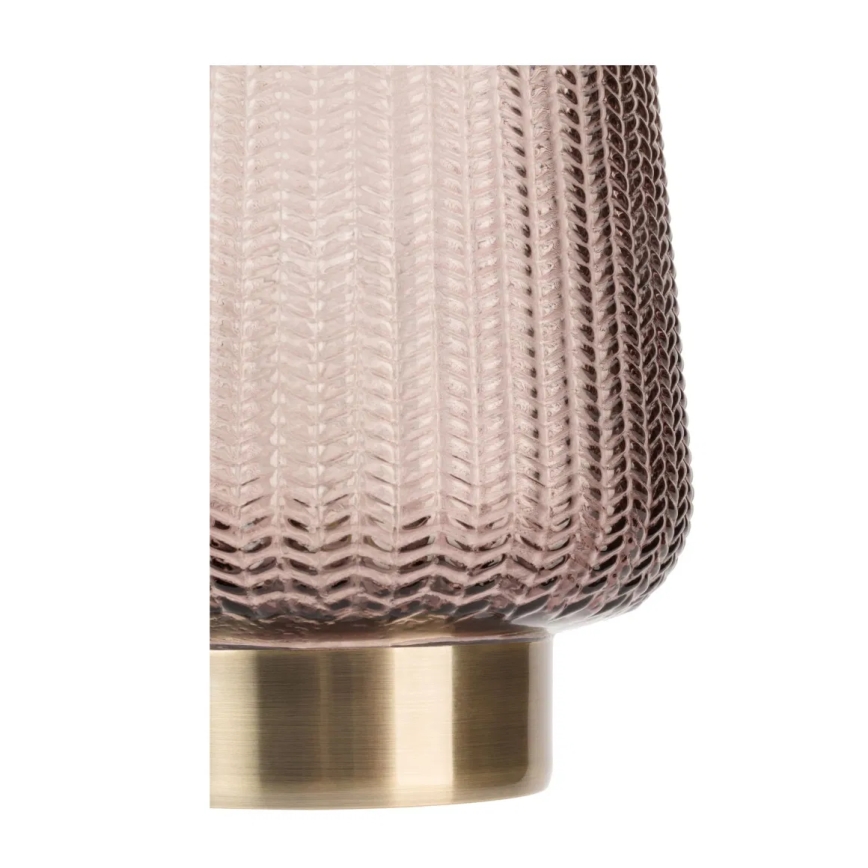 Paulmann 48137 - LED-1xE27/0,8W Stona lampa GLAMOUR 3xAA/4,5V roze