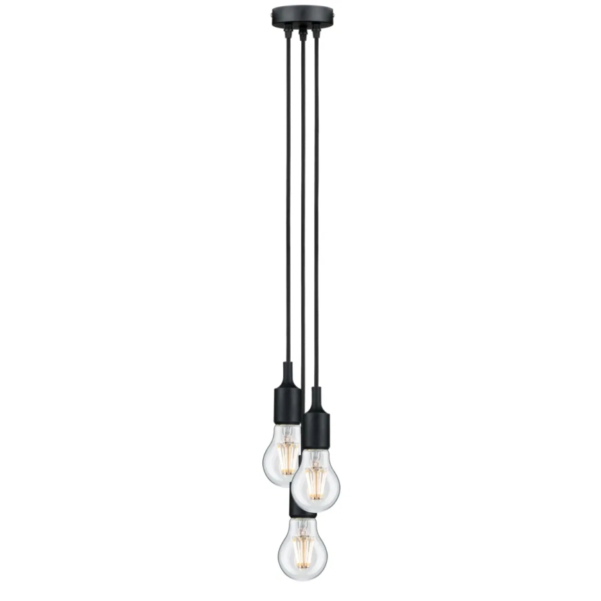 Paulmann 50382 - 3xE27/60W Kabl za napajanje KETIL 230V