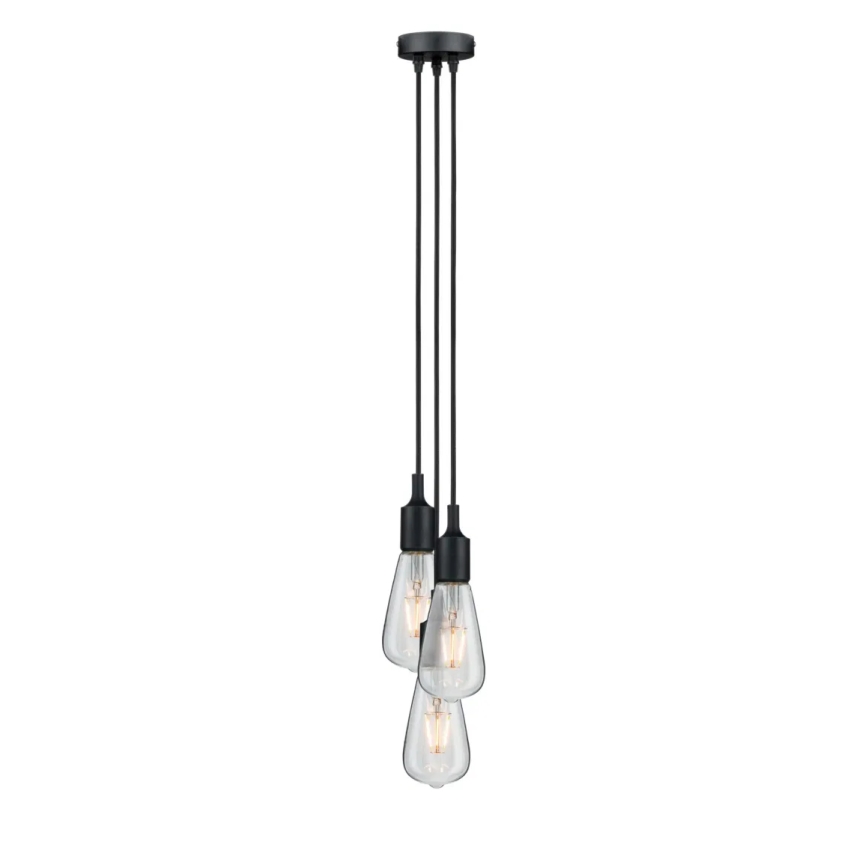 Paulmann 50382 - 3xE27/60W Kabl za napajanje KETIL 230V