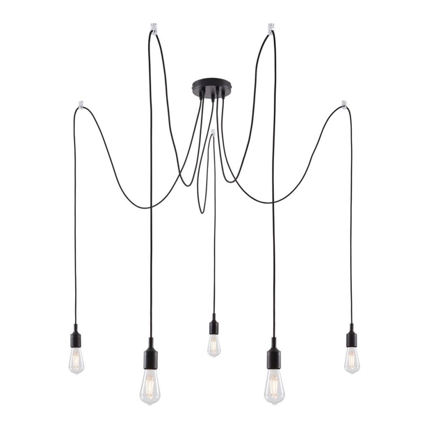 Paulmann 50389 - Luster na sajli NEORDIC 5xE27/20W/230V pauk