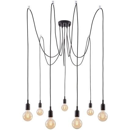 Paulmann 50390 - Luster na sajli NEORDIC 7xE27/20W/230V pauk