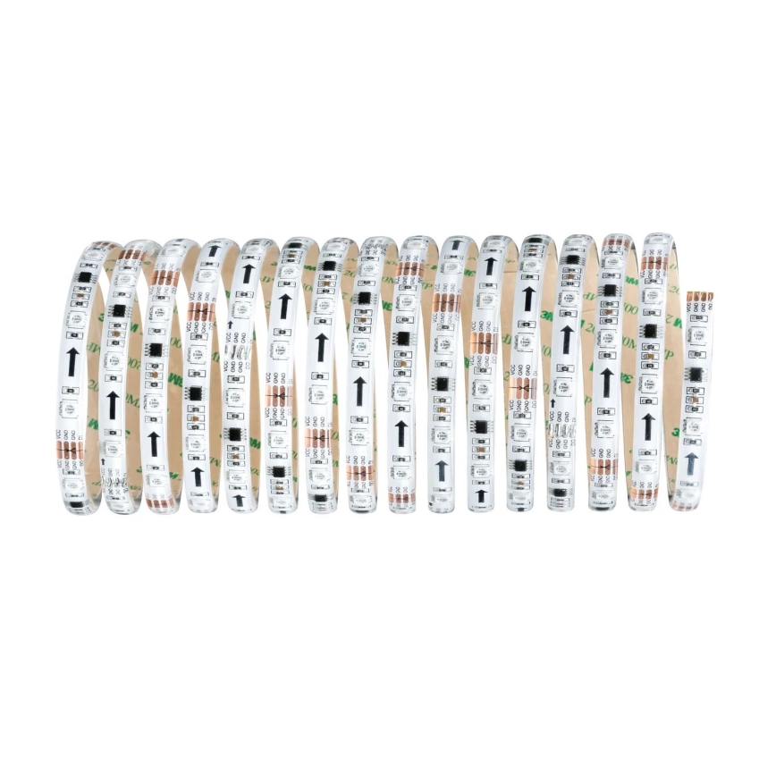 Paulmann 70480 - LED RGBW/16,5W prigušiva traka DIGITAL 5 m 230V + daljinski upravljač