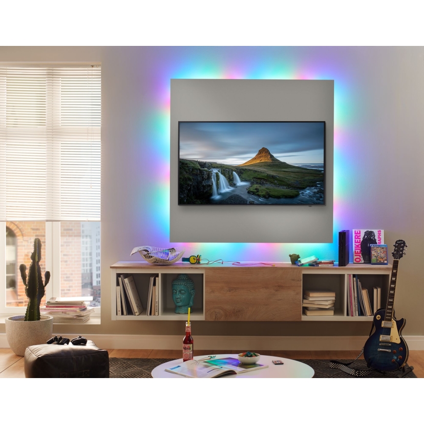 Paulmann 70514 - LED RGB/15W Prigušiva traka SIMPLED 7,5m 230V + Daljinski upravljač