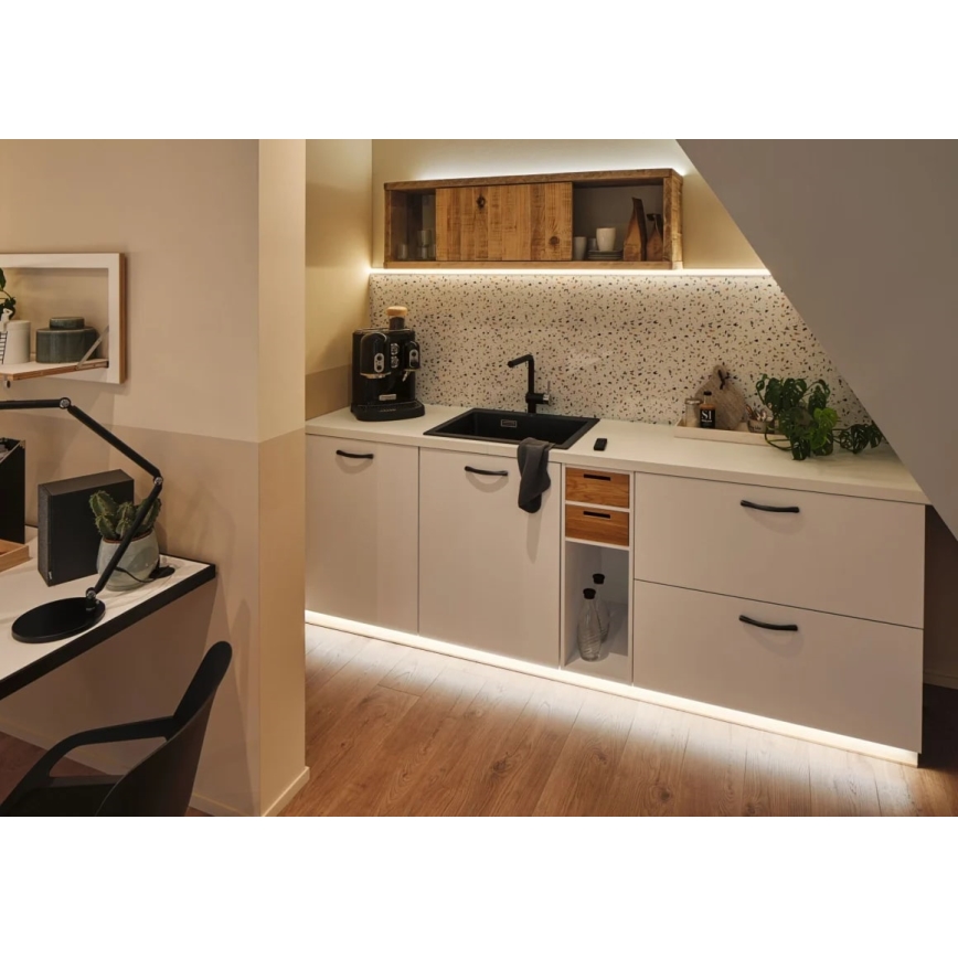 Paulmann 70623 - LED/10W IP44 Prigušiva traka za kupatilo MAXLED 1,5 m 2700-6500K 230V + Daljinski upravljač