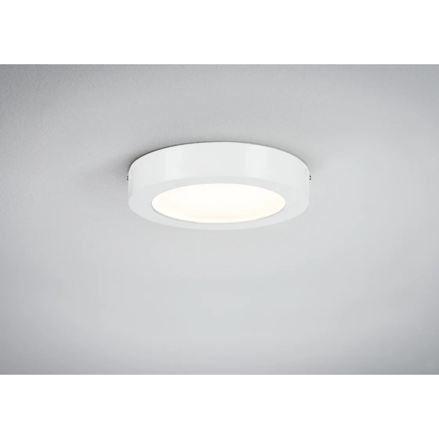 Paulmann 70642 - LED/12,5W Plafonjera LUNAR 230V pr. 22,5 cm bela