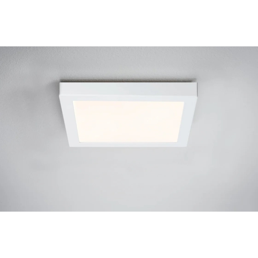 Paulmann 70645 - LED/12,5W Plafonjera LUNAR 230V 22,5x22,5 cm bela