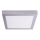 Paulmann 70650 - LED/17W Plafonjera LUNAR 230V 30x30 cm mat krom