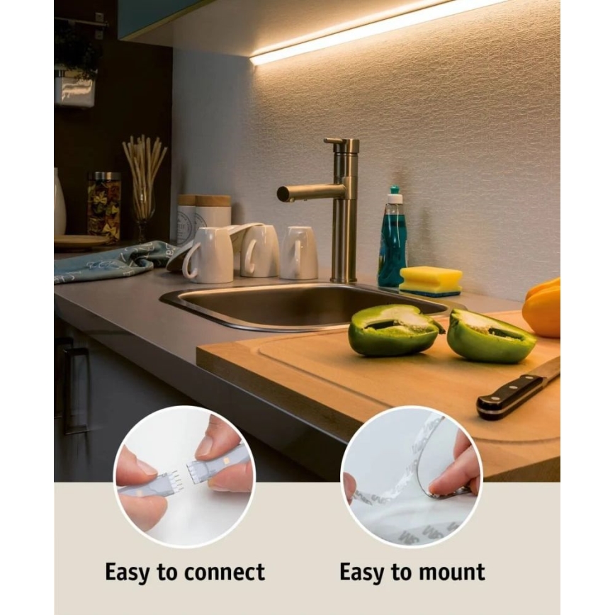 Paulmann 70666 - LED/20W IP44 Prigušiva traka za kupatilo MAXLED 3 m 2700K 230V