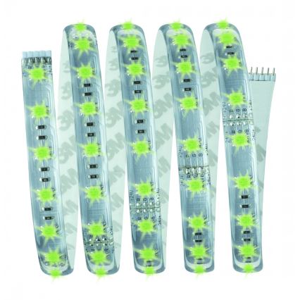 Paulmann 70674 - LED RGB/22W Prigušiva traka MAXLED 1,5 m 230V + Daljinski upravljač