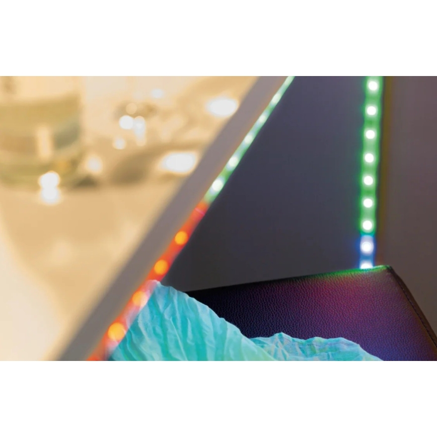 Paulmann 70696 - LED RGBW/8W prigušiva traka DIGITAL 3m 230V + daljinski upravljač
