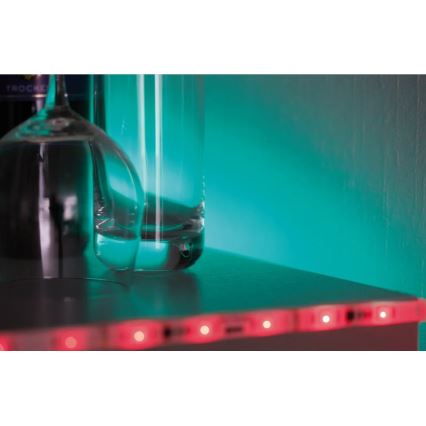 Paulmann 70697 - LED RGBW/10,5W prigušiva traka DIGITAL 4,8m 230V + daljinski upravljač