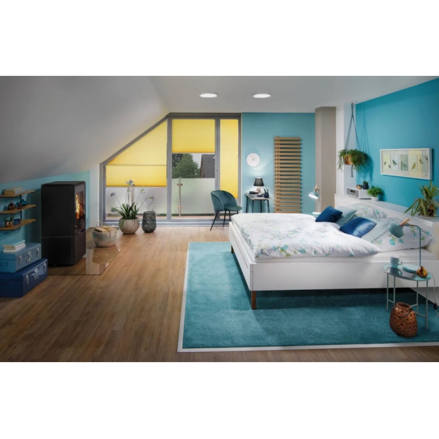 Paulmann 70868 - LED/18,5W Prigušivi panel ATRIA 230V 2700K pr. 22 cm bela
