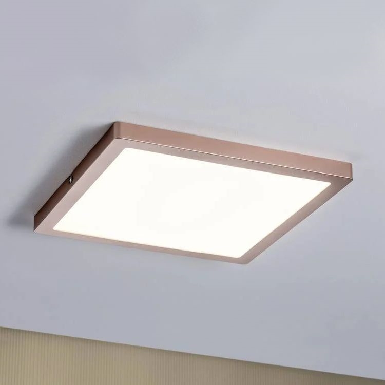 Paulmann 70873 - LED/24W Prigušivi panel ATRIA 230V 2700K 30x30 cm roze zlatno
