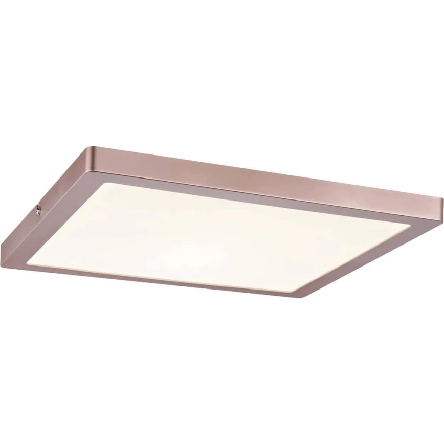 Paulmann 70873 - LED/24W Prigušivi panel ATRIA 230V 2700K 30x30 cm roze zlatno