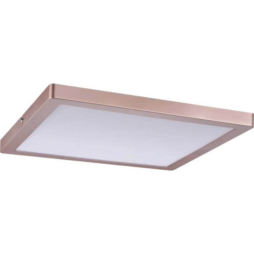Paulmann 70873 - LED/24W Prigušivi panel ATRIA 230V 2700K 30x30 cm roze zlatno