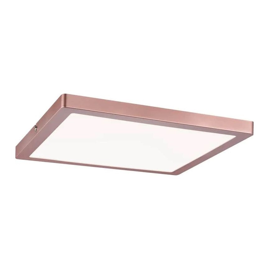 Paulmann 70941 - LED/20W Nadgradni panel ATRIA 230V 4000K 30x30 cm roze zlatno
