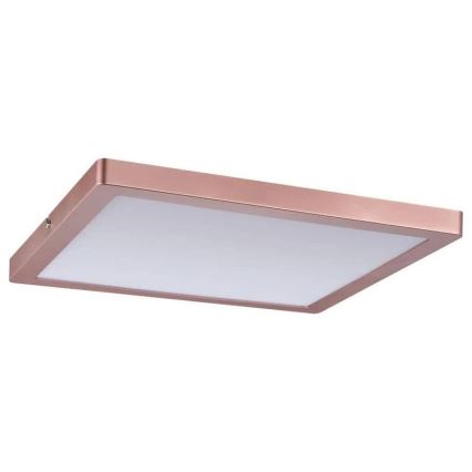 Paulmann 70941 - LED/20W Nadgradni panel ATRIA 230V 4000K 30x30 cm roze zlatno