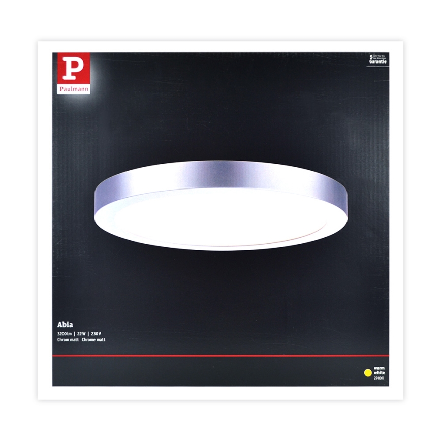 Paulmann 70983 - LED/22W Plafonjera ABIA 230V