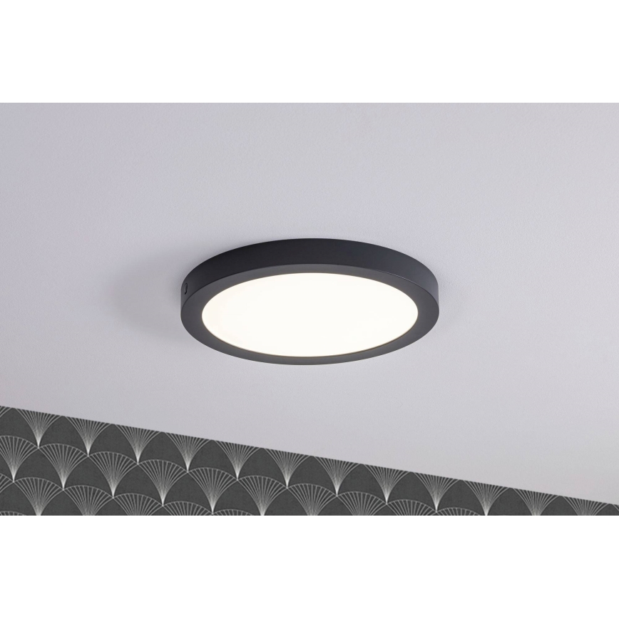 Paulmann 70988 - LED/22W plafonsko svetlo ABIA 230V antracit