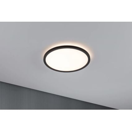 Paulmann 70998 - LED/16W Nadgradni panel ATRIA 230V 3000K pr. 29,3 cm crno