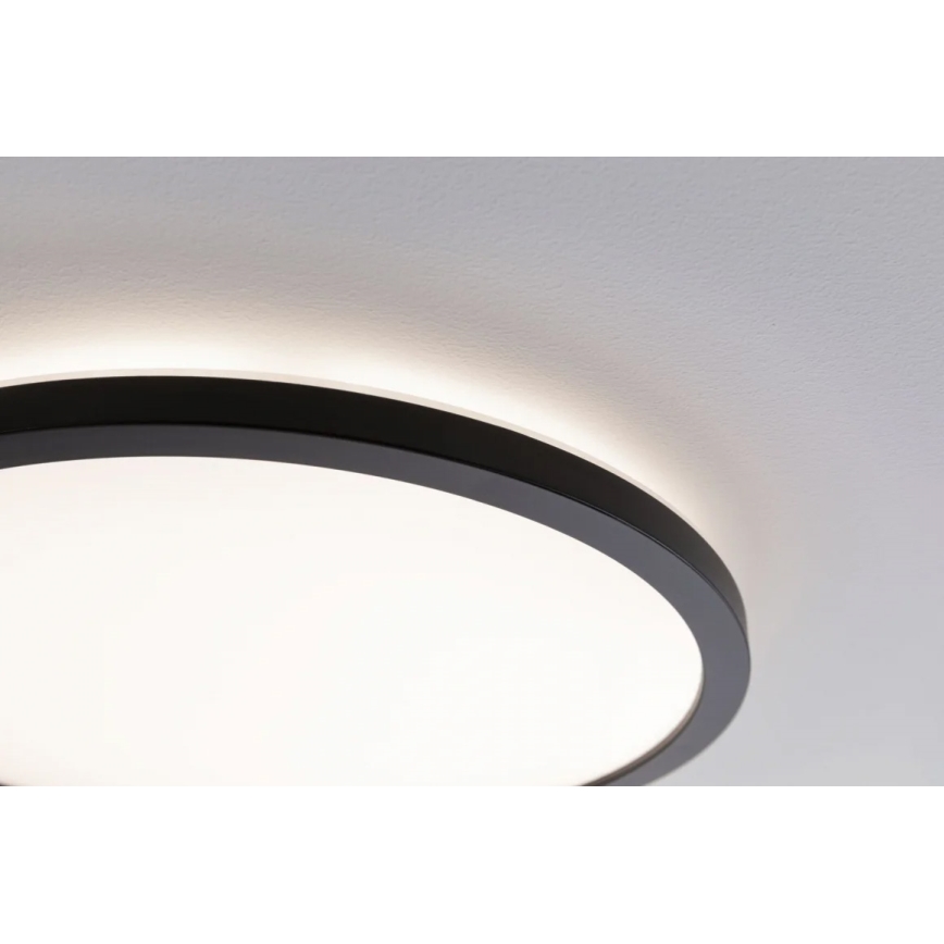 Paulmann 70998 - LED/16W Nadgradni panel ATRIA 230V 3000K pr. 29,3 cm crno