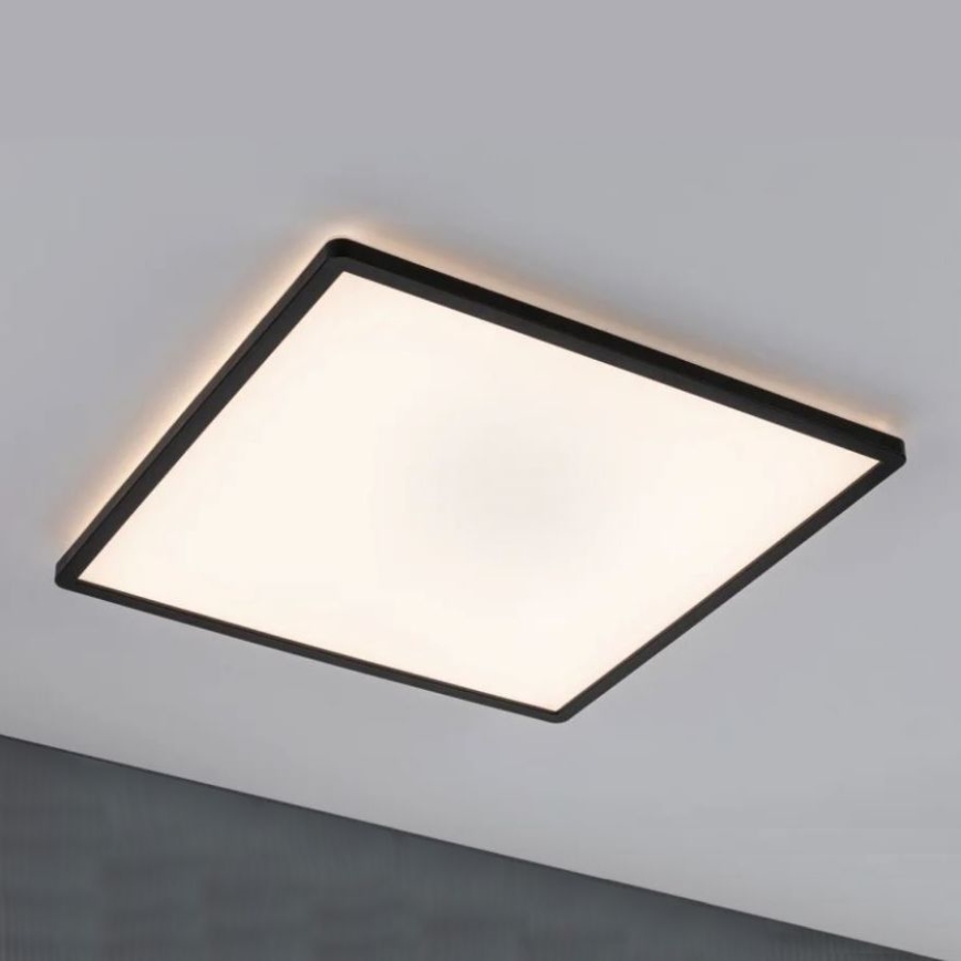 Paulmann 71002 - LED/22W Prigušivi panel ATRIA 230V 3000K 42x42 cm crno